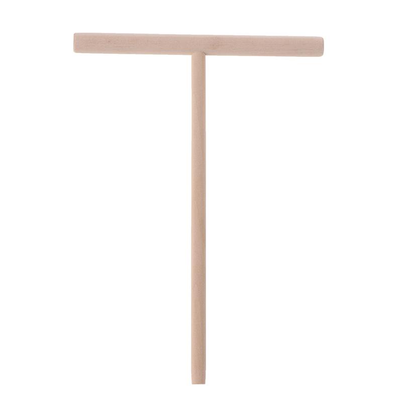 2 шт. Т-образная деревянная лопатка для круглого теста для блинов и блинов Кухонные принадлежности