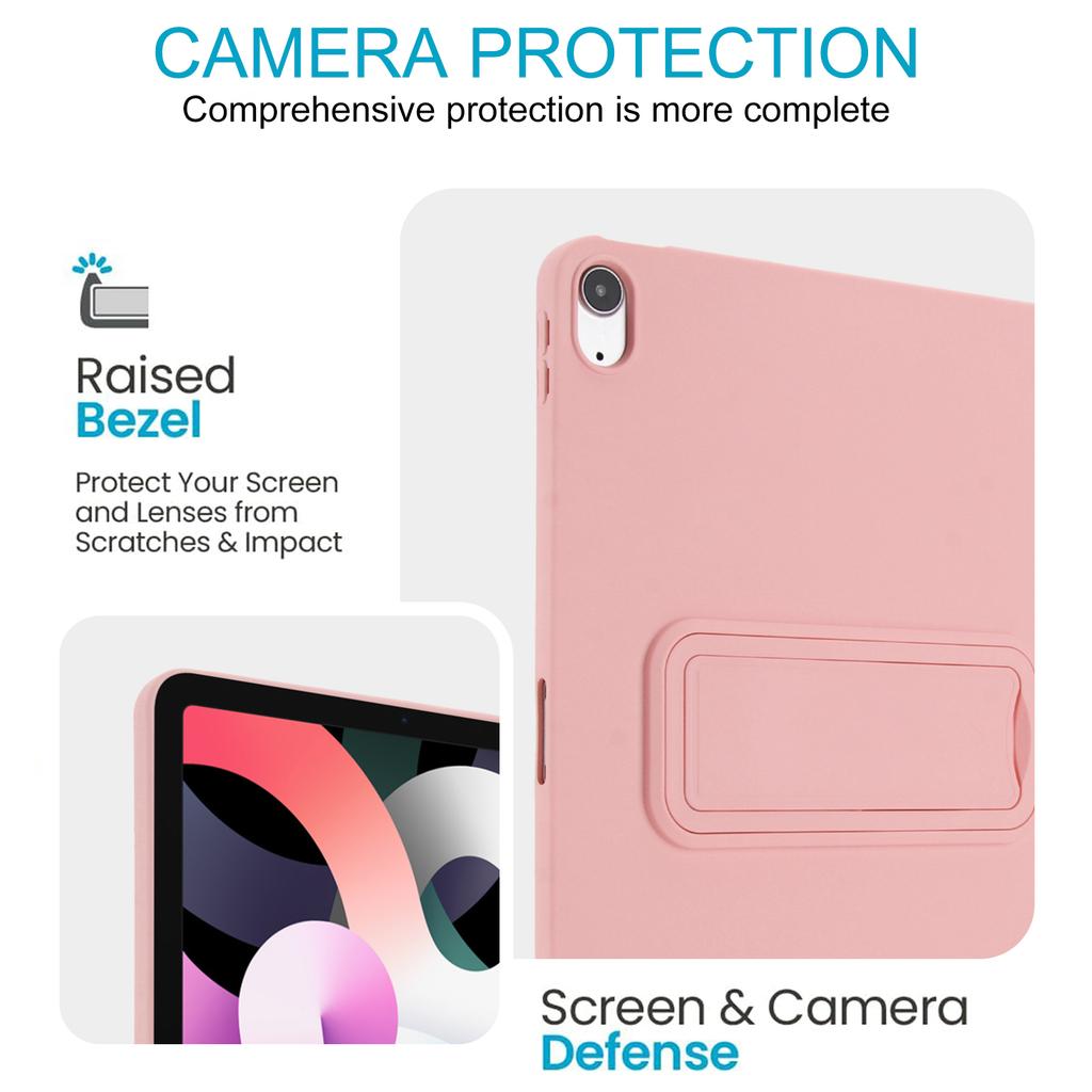 Чехол-подставка для планшета iPad Air 11 (2025)/(2024)/iPad Air (2022)/(2020)/iPad Pro 11 дюймов (2018) ТПУ+ПК Приятный на ощупь чехол