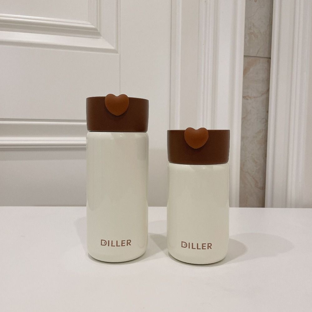 Stainless Steel Mini Thermos Cup With Handle Thermal Water Bottle Children Girls Boy