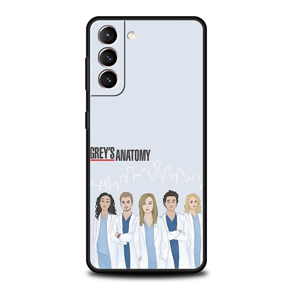 Greys Anatomy Phone Case Cover for Samsung Galaxy S26 S25 S24 S23 S22 S20 S21 FE Ultra S25 Edge Plus 5G Soft TPU Shell Funda Bag