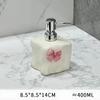 Керамическая бутылочка для мыла с инкрустацией из драгоценных камней, роскошный декор для кухни, ванной комнаты, дозатор шампуня, бутылки с гелем для душа, аксессуары для дома