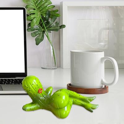Yousheng Смола Сексуальный Фигурка Огурца Ручной работы Дерзкий Огурец Коллекционный для Дома Стол Полка Декор Подарок-прикол
