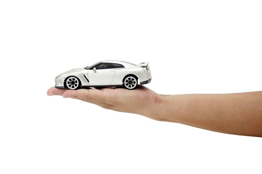 Kyosho Egg First Minute Scale RC Nissan Silver 66608 1/28 GT-R (R35)