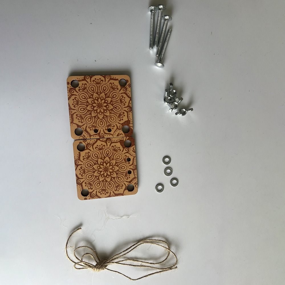 Wooden Pocket Flower Press DIY Plant Specimen Press Specimen Embossing Device Plant Lover Gift