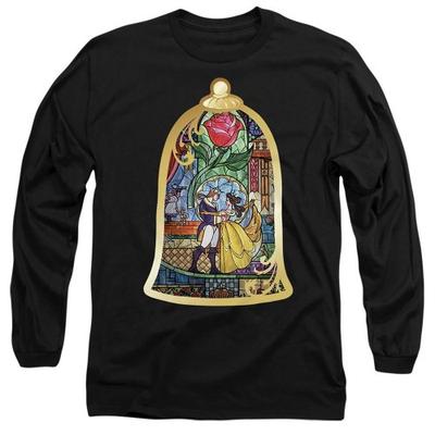Beauty And The Beast Футболка унисекс с витражами для взрослых