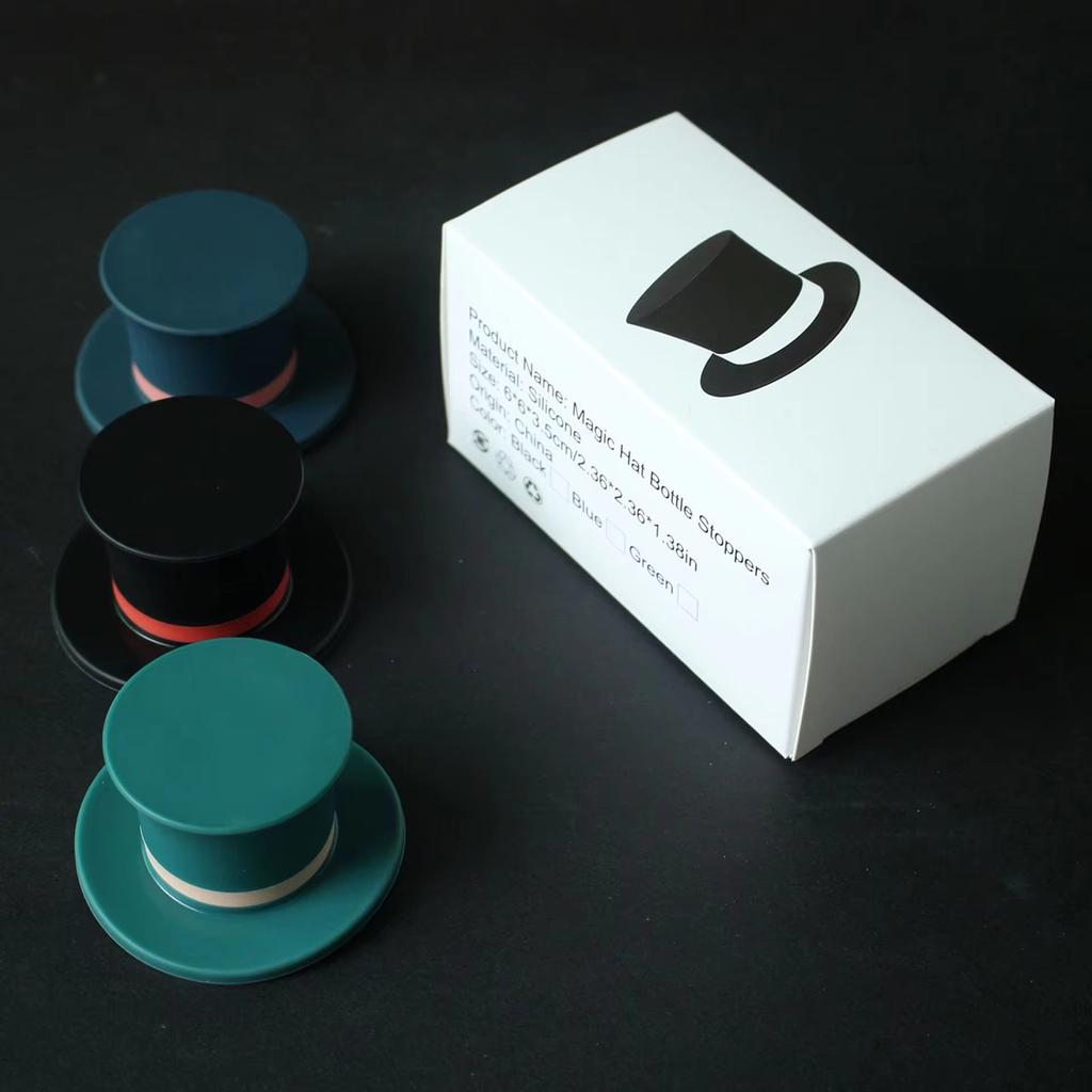 Волшебная шляпа, пробка для бутылки вина, пробковая крышка, силиконовая пробка для бутылки вина, кухонные инструменты