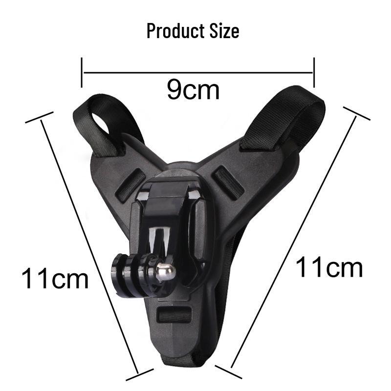 Крепление на подбородок внедорожного мотоциклетного шлема для экшн-камер GoPro 9-13