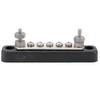 Power Distribution Block Marine Bus Bar 5 Way 12V 24V 100A 2x5mm Studs 5x4mm Screws for Car Boat RV