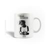 Ceramic Mug - Tupac - 30cl - White - Dishwasher Safe - Height 9.5 Cm