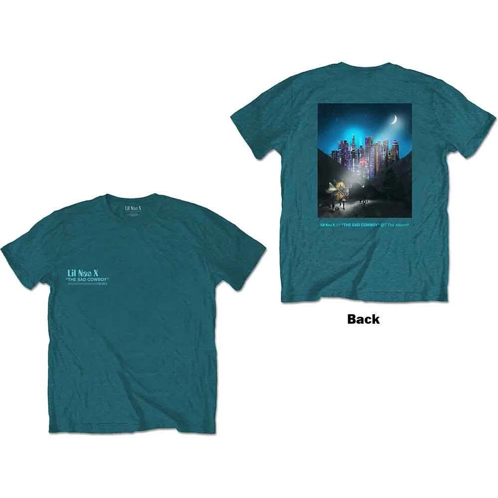 Lil Nas X Unisex T-Shirt: Album (Back Print) (Large)