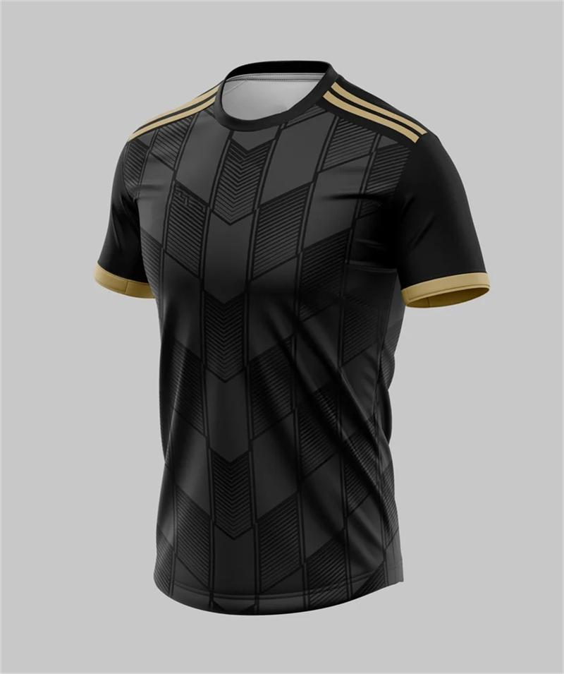 Simple and Fashionable Men's Outdoor 3D Printed Short-sleeved Large-sized Breathable Casual Sports T-shirt for Family Wear