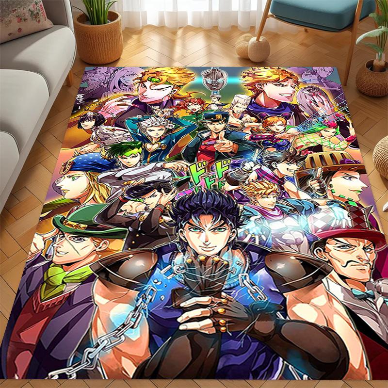 JoJo's Bizarre Adventure: Diamond Unbreakable carpet floor mats Home Decor Christmas gifts Bathroom mat Fashion