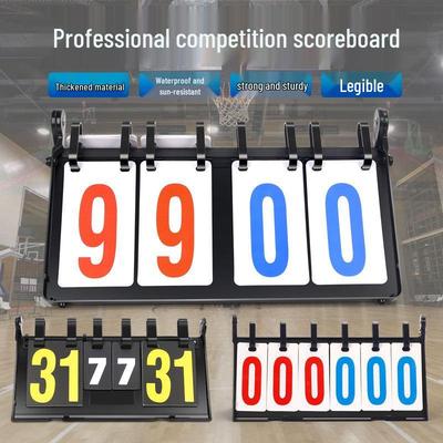 Перекидное табло для матчей по бильярду, настольному теннису, бадминтону, волейболу и баскетболу