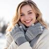 Warm Winter Knitted Gloves Thickened Cycling Gloves Fashion Touch Screen Gloves  for Men Women