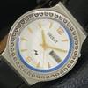 ВИНТАЖНЫЕ МУЖСКИЕ АВТОМАТИЧЕСКИЕ ЧАСЫ ORIENT ЯПОНИЯ С БЕЛЫМ ЦИФЕРБЛАТОМ a700155-5