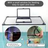 Replacement Magnetic Fish Tanks Guard Net Prevents Jumping Includes Sturdy Mounting Holders