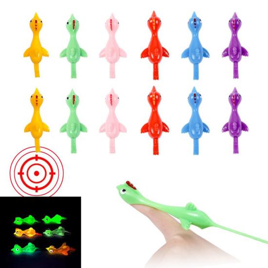 10 шт. рогаток, игрушка-палец-цыпленок для детей, забавные мини-летающие резиновые утки, призы для класса, забавные наполнители для чулок, наполнители для пакетов с подарками, наполнители для пиньяты, для вечеринки