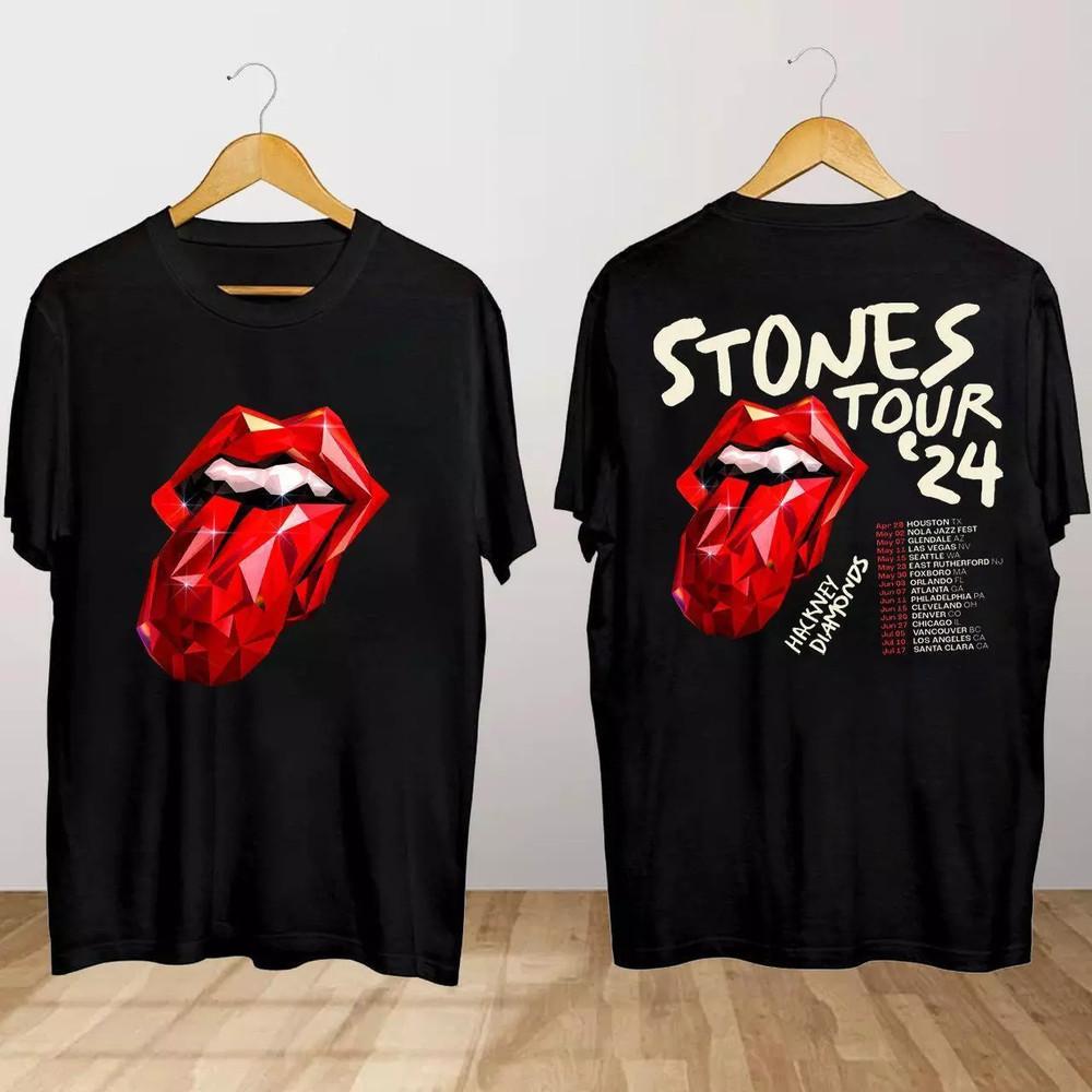 Футболка The Rolling Stones Hackney Diamonds Tour 2024 hot