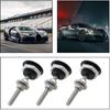 4Pcs Quick Latch Hood P, Universal Aluminum Quick Release Lock Latch Bumper, License Plate Lock Clip For Bumper Hood Or DIY 1.25 Inch(Black)