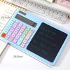 High-Looking Plastic Multi-Functional Handwriting Calculator Tablet Dual-Power Supply Portable Device Model CYP-2208 Private