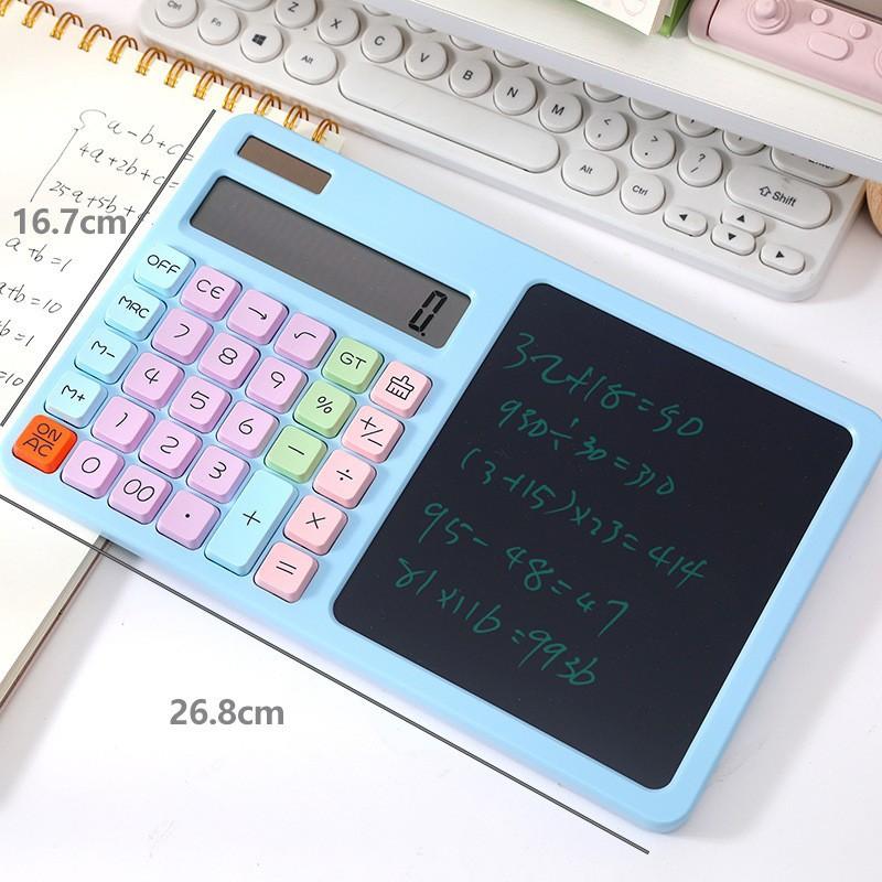 High-Looking Plastic Multi-Functional Handwriting Calculator Tablet Dual-Power Supply Portable Device Model CYP-2208 Private