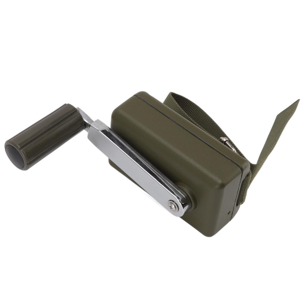 30W Hand Crank Generator Portable Manual Hand Crank Generator Waterproof Outdoor Emergency Charger