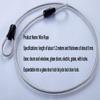 1.2m Security Cable Lock PVC Steel Wire Padlock U-Lock  Electric Door, Bicycle,Glass Door Lock