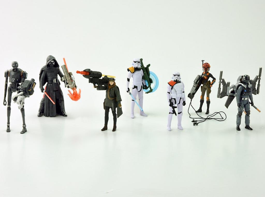 Star Wars Basic Figure Stormtrooper, approximately 10cm in length, painted, movable figure