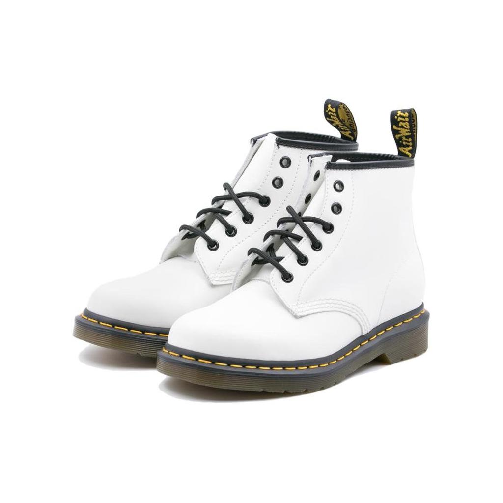 Dr. Martens 101 Ankle Boots Unisex Boots White 26366100