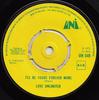 7inch Record LOVE UNLIMITED - I'll Be Yours Forever More / Is It  UN549 UNI Records 1972 UK Soul/Funk Used