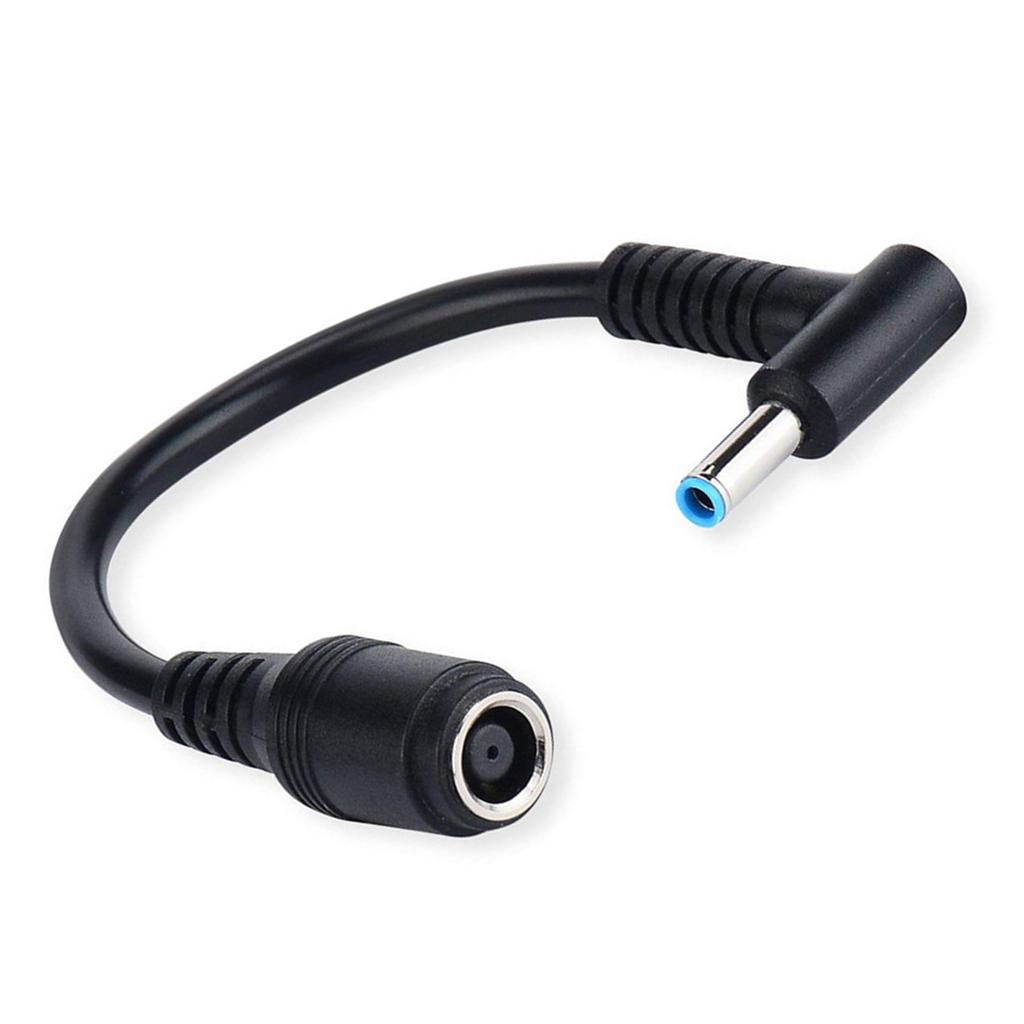 AC Power Cord Charger Adapter Tip Converter Cable for HP Laptop 7.4x5.0mm Female To 4.5x3.0mm Male