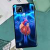 Медицинский чехол с изображением органов человека и сердца для OnePlus Nord 2 9 10 Pro 9R 10R 8T Чехол для Realme GT Master Neo 2 3 8i 9i 8 Pro