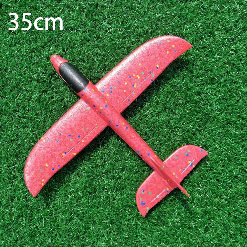 Kids Airplane Toy Hand Throwing Foam Plane Model Children Outdoor Flying Glider Toys Aeroplane Model