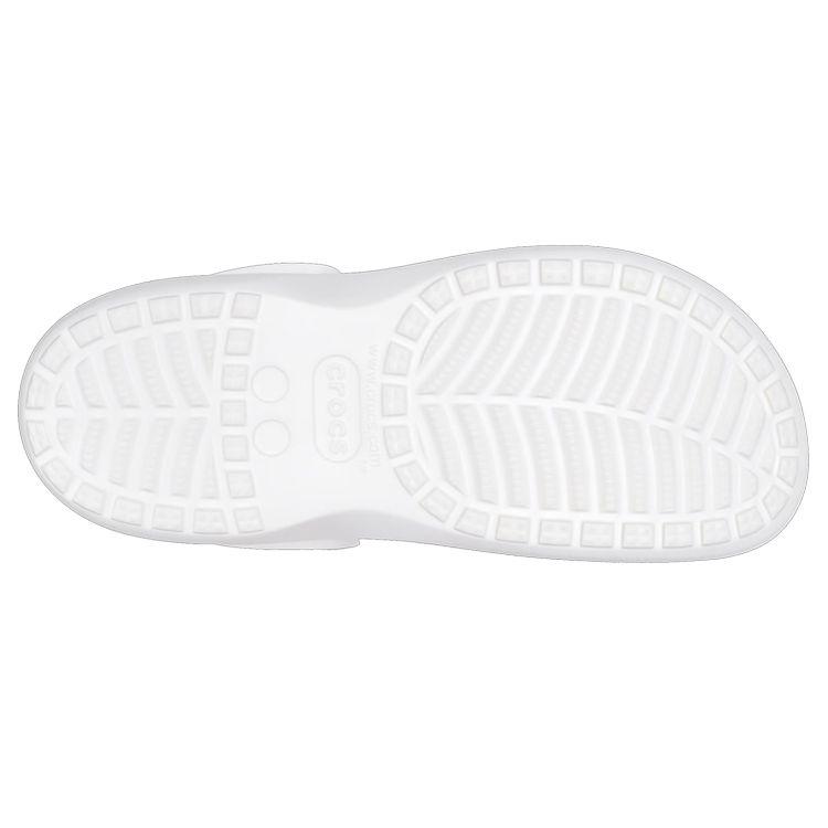 Crocs Baya Platform Clog EVA Non-Slip Wear-Resistant Cloud Shoes Women Clogs White 208186-100