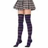1Pair Cotton High Quanlity Cosplay Over Knee Overknee Women Stockings Thigh High Long Popular Striped Cute Sweet Girls Socks  Unique