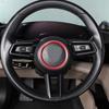 Для Porsche Taycan 2022 алюминиевый сплав красный/синий автомобильный чехол на руль, наклейка, автомобильные аксессуары