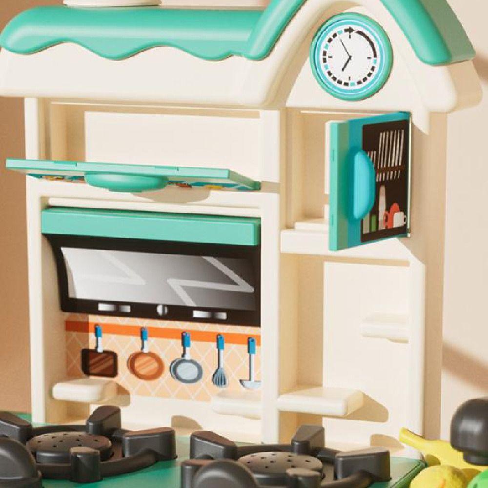 DIY Imitation Cooking Toys Set Creative Afternoon Tea Toy Set for Boys Girls