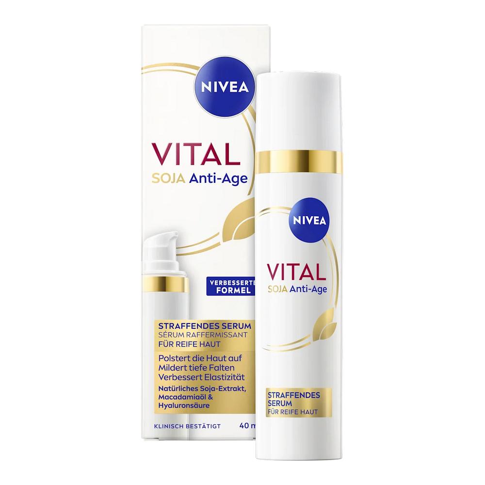 Немецкая сыворотка против старения Nivea Vital Soya 40 мл