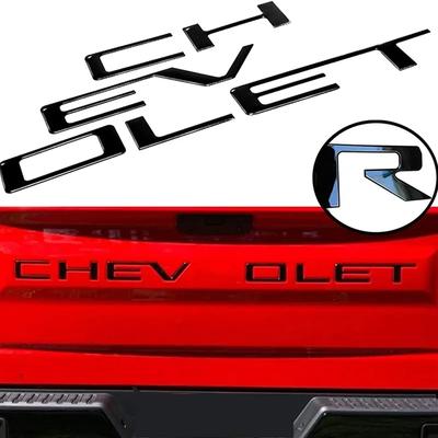 Задняя дверь ABS erts Буквы Подходят для Chevrolet Silverado 3D Выпуклые Сильноклеящиеся Наклейки Буквы Эмблемы Задней Двери