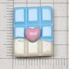 30 Pcs New Cute Cartoon Colorful Heart Shaped Chocolate Resin Scrapbook Diy Jewellery Hairpin Decorate Accessories Craft A109