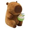 Capybara Plush Toy Ice Cream Smoothie Toy Childrens Animal Cartoon Doll