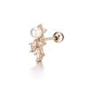 CRANNE 14K Pearl Star Tail Piercing (Gold Pin) C24PGP028