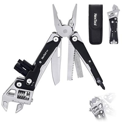 Регулируемый складной инструмент-трещотка EDC NexTool W4 для DIY-подарка, мультитул, плоскогубцы 11-в-1, нож, пила, отвертка, мультитул для кемпинга, пешего туризма и