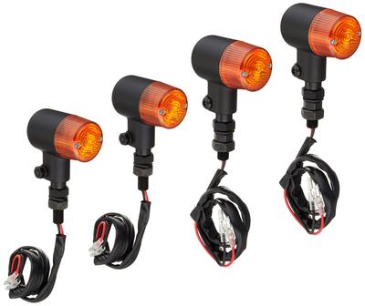 Daytona SR400/500 (83-08) SR400 (10-21) 95828 Малый комплект поворотников, Черный корпус, Модельный