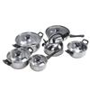 Kitchen Cookware Set Stainless Steel Pots Pans Set Includes Saucepan Stock Pot Non Stick Frying Pan