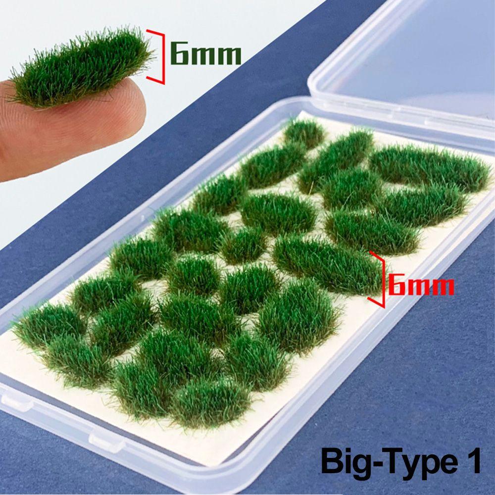 Plant Simulation Wargame Scenery Искусственный Цветочный Клок Неправильные Пучки Травы Макет Песочного Стола