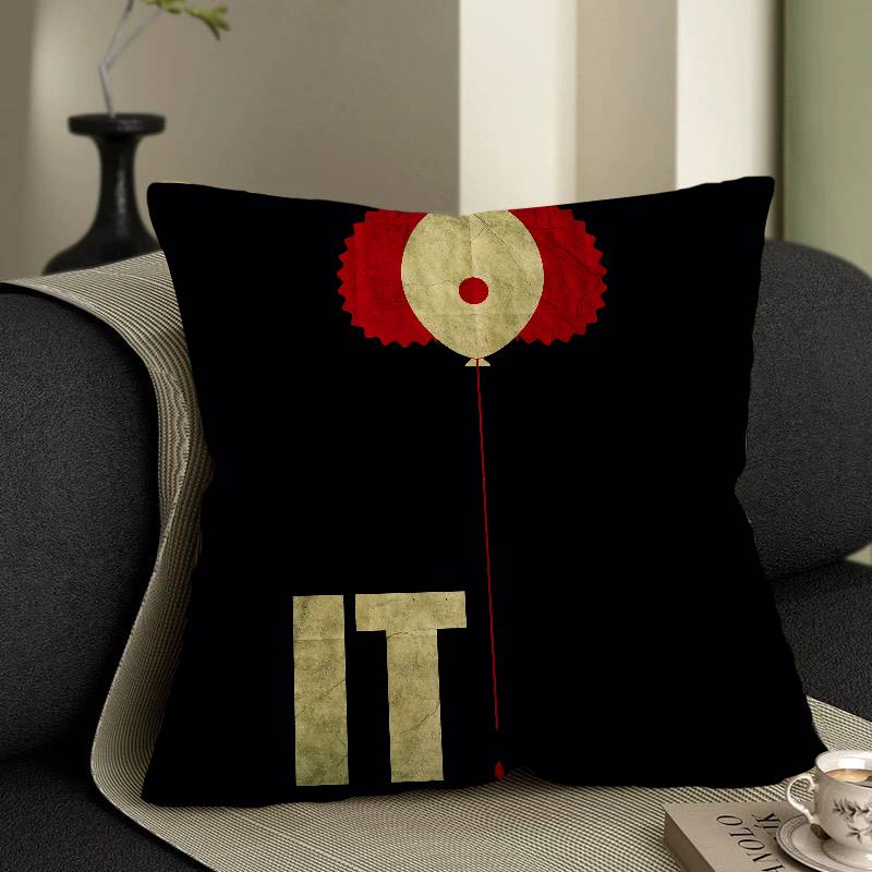 Фильм ужасов Я-Оно Персонализированная наволочка Пылезащитный чехол Спальня Детская вечеринка Декорация Наволочка День рождения Детский подарок