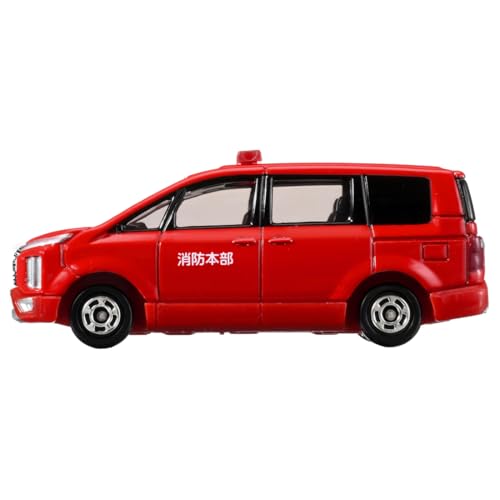 TAKARA TOMY Tomica No.50 Mitsubishi Delica D:5 Fire Command Vehicle Mini Car Toy Ages 3+