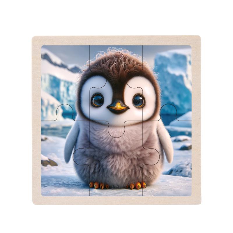 Деревянный развивающий пазл для малышей, 1-5 лет