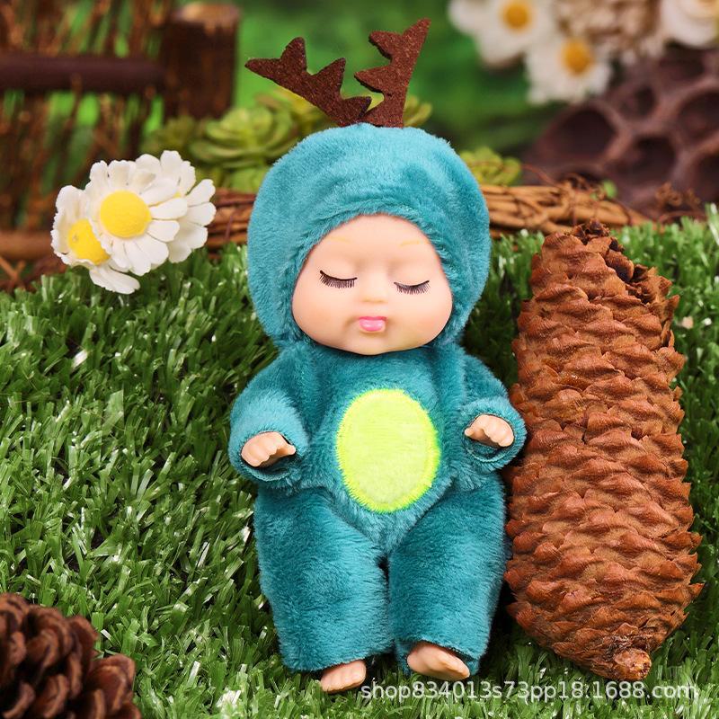 Кукла-реборн, спящая девочка, игрушка-симуляция, подарочная коробка - детская кукла BJD, импортируемая из-за рубежа